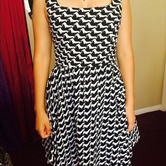 Vintage retro dress.