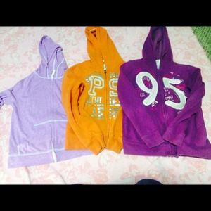 Girls size 10 hoodies