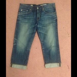 AG Ex-boyfriend crop jean