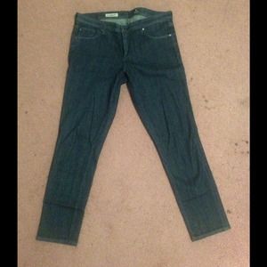 AG ankle legging print jean