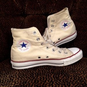 unbleached white converse