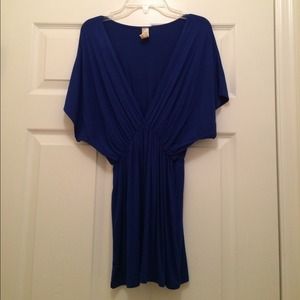 Royal blue tunic