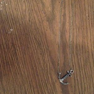 Anchor necklace.