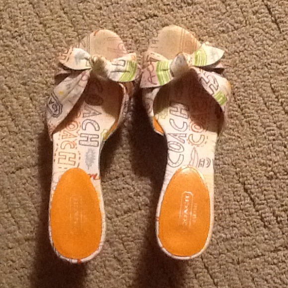 Coach Shoes. Cork Heels. Karen Style