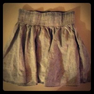 Light Blue Faded Skirt
