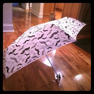 Mustache umbrella