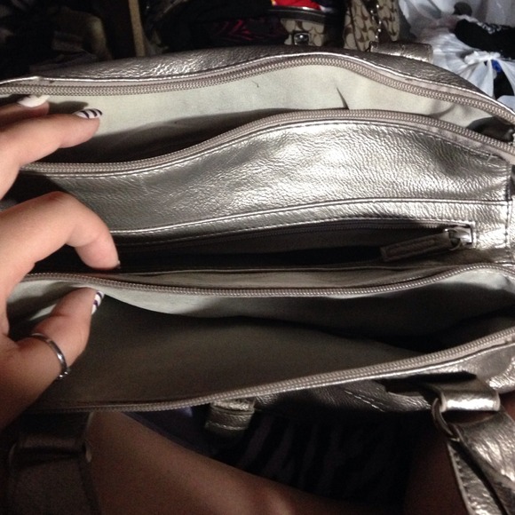 Silver handbag - Picture 2 of 4