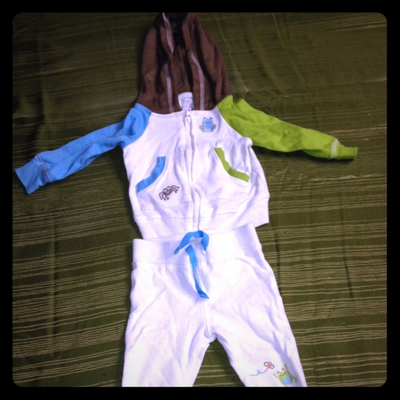 Baby boy hoodie and pants set!!!