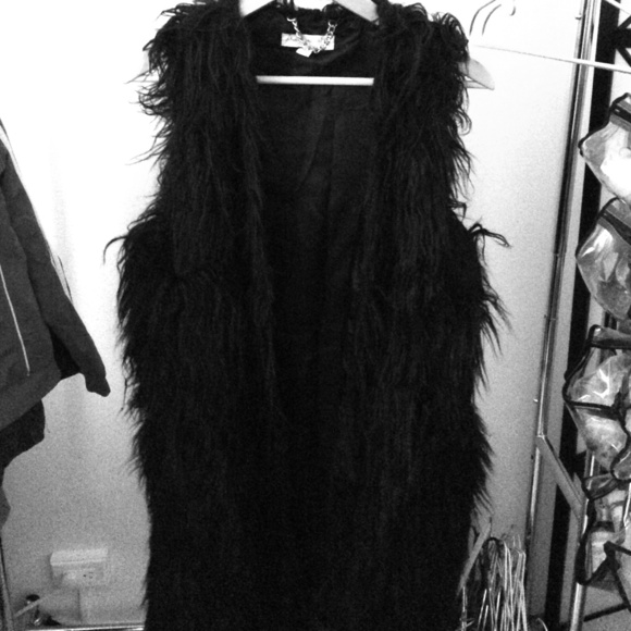 Furry vest