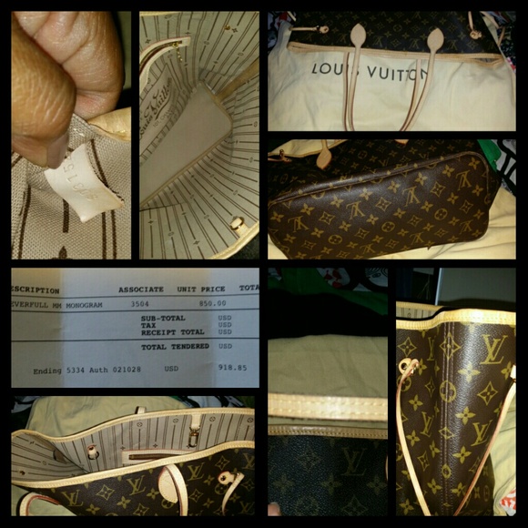 ***SOLD*** SOLD*Authentic Louis Vuitton neverfull