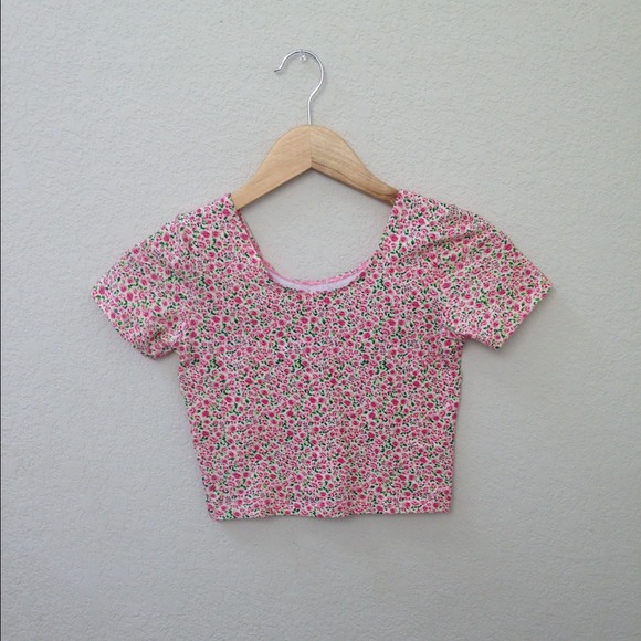 American Apparel crop top