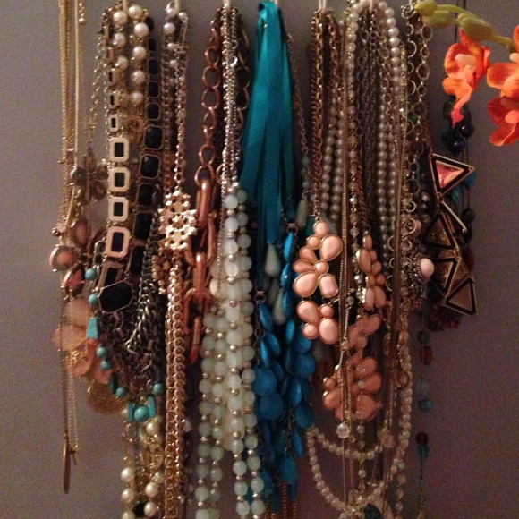 Chunky beaded necklace