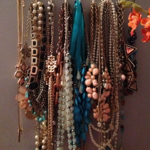 Chunky beaded necklace