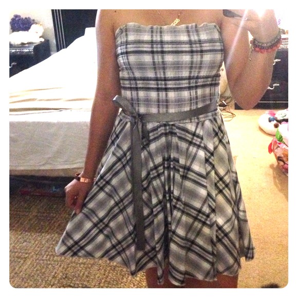 💢Grey flowy dress💢