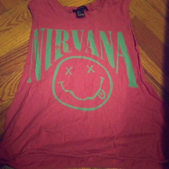 Pink nirvana tee