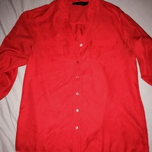 Red shirt from The Limited