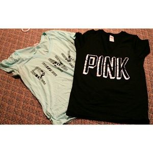 BUNDLE ? 2 VS PINK T SHIRTS