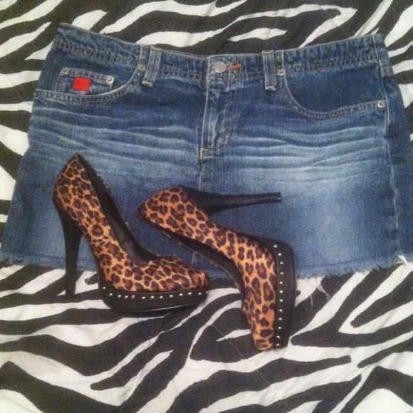Jean skirt