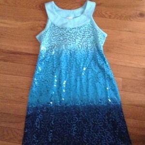 FLASH SALE Nwt justice ombré dress 10-12