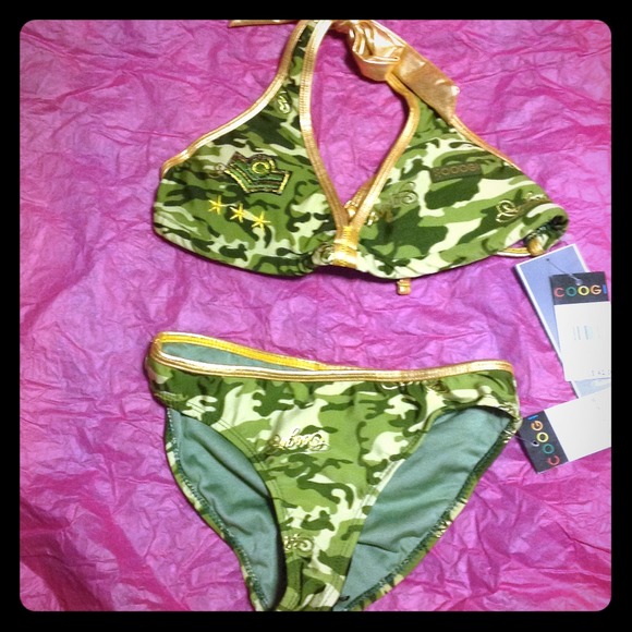 Coogi girls bathing suit