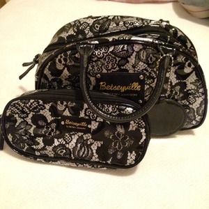 Betsey Johnson Makeup Bag