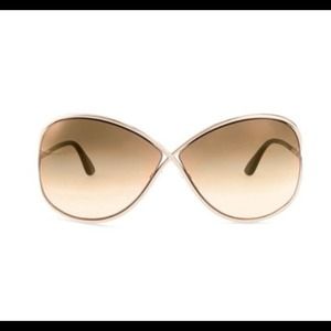 Tom Ford Miranda Sunglasses- Gold