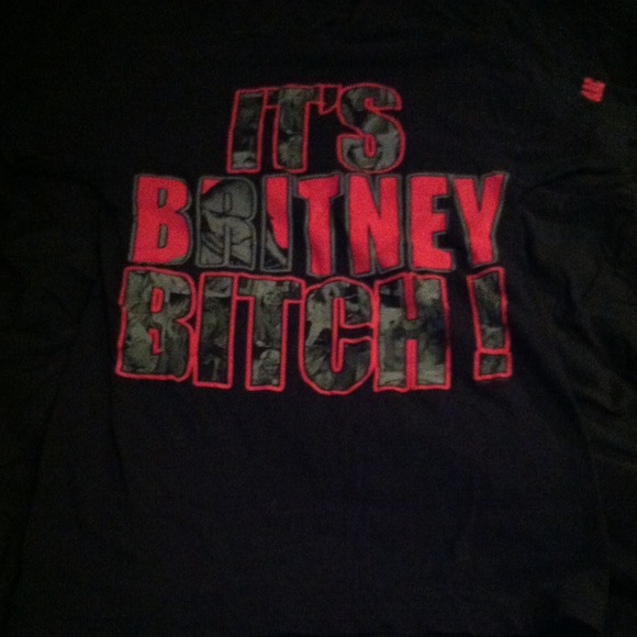 Black Britney Spears shirt size small