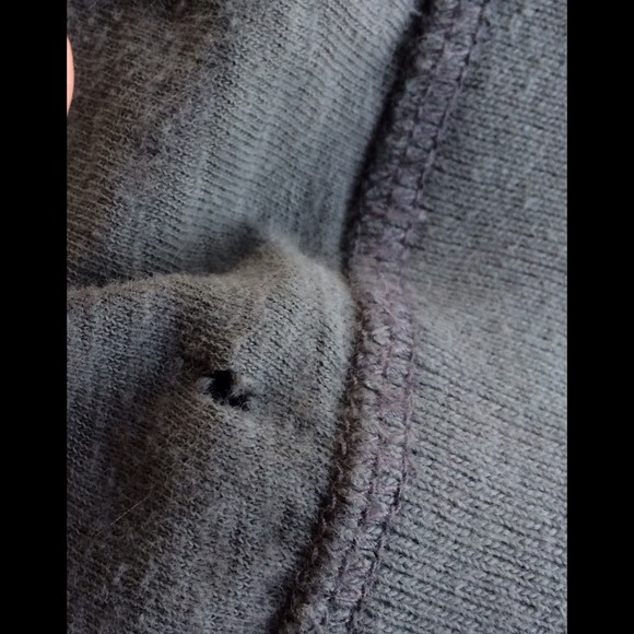 Men's American Eagle Lightweight Grey Hoodie - Picture 3 of 4