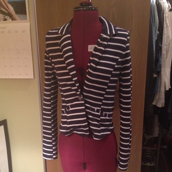 Delia's striped blazer