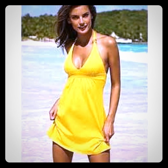 VS beach bra top halter dress