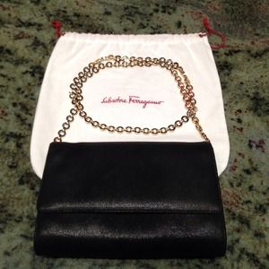 Salvatore Ferragamo Black Handbag