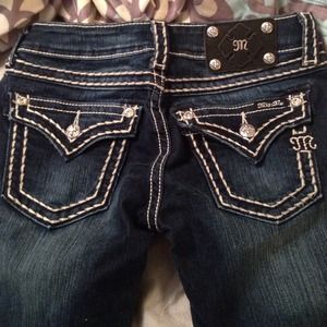 Boot cut miss me jeans