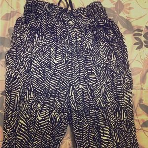 Harem pants size small