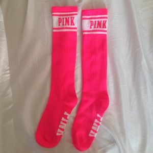 Bright PINK socks