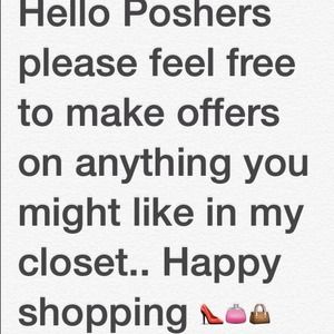 Make me a offer on anything..