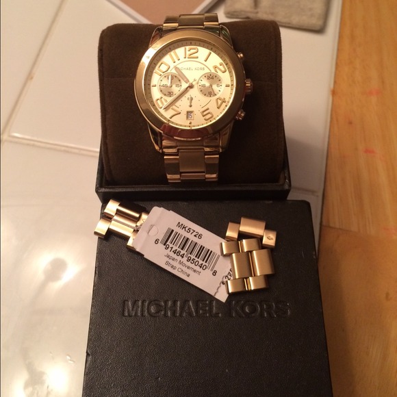 Michel Kors gold watch