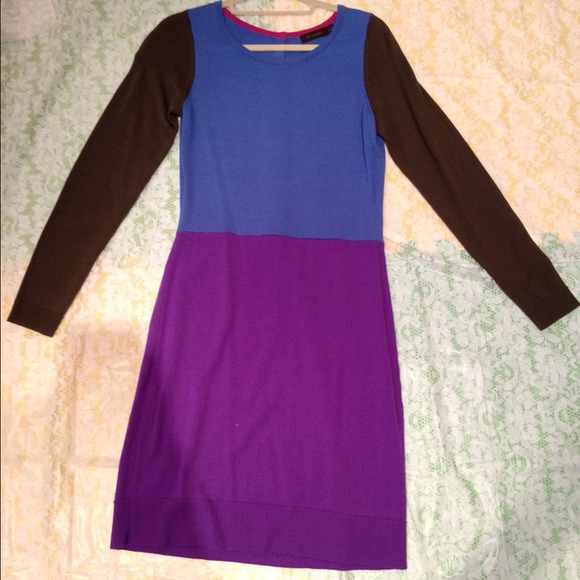 The Limited two tone sweater dress.
