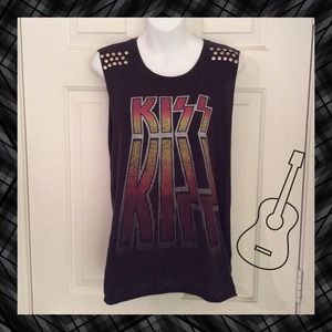 🚫SOLD🚫 KISS Muscle Tee