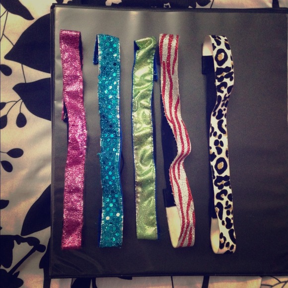 Athletic sport headbands bundle