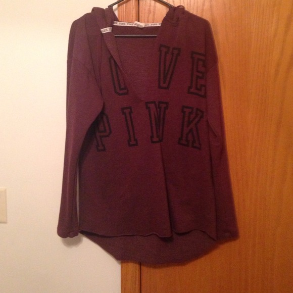 Victoria Pink Hooded Sweatshirt