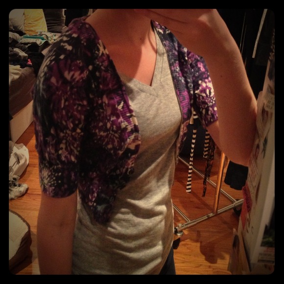 Cropped cardigan