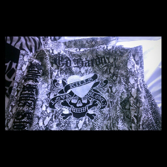 Ed Hardy Blazer Pea Coat