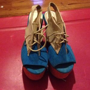 6 inch wedge heel shoes