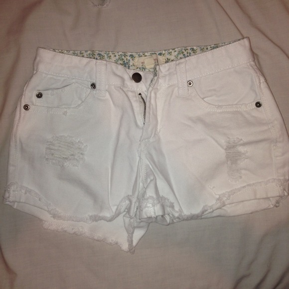 White shorts