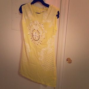 Beautiful Yellow Asian Dress