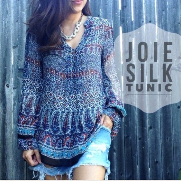 🔴 SOLD Joie Silk Tunic