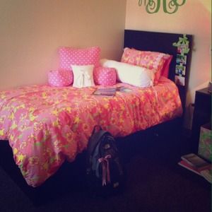 Lilly Pulitzer twin bedding duvet cover