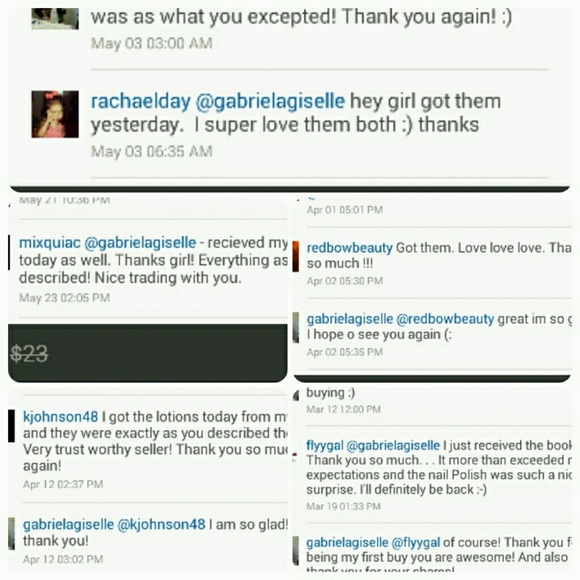 Some of my feed back! :) - Picture 2 of 3