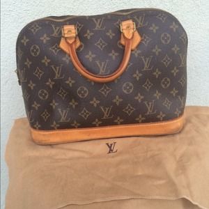 Authentic Louis Vuitton Alma Bag