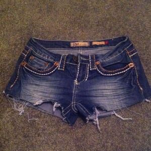 Jean shorts